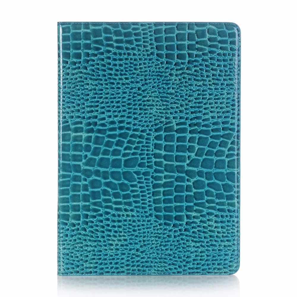 Чехол для iPad Pro 12,9 дюйма из крокодиловой кожи Модный деловой чехол для Apple Smart Cover подставка держатель для карт