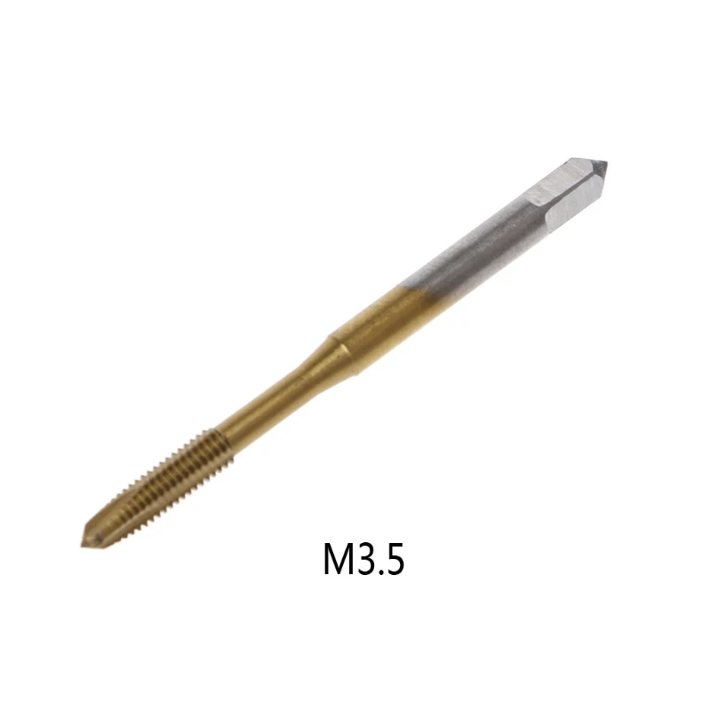 

M2/M2.5/M3/M3.5/M4/M5/M6 HSS Metric Straight Flute Thread Screw Tap Plug Tap