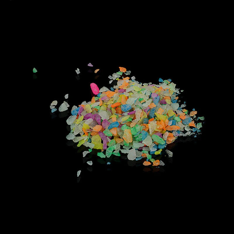 10 г аквариум светящийся с песком песок камень светится в темноте Камни Аквариум