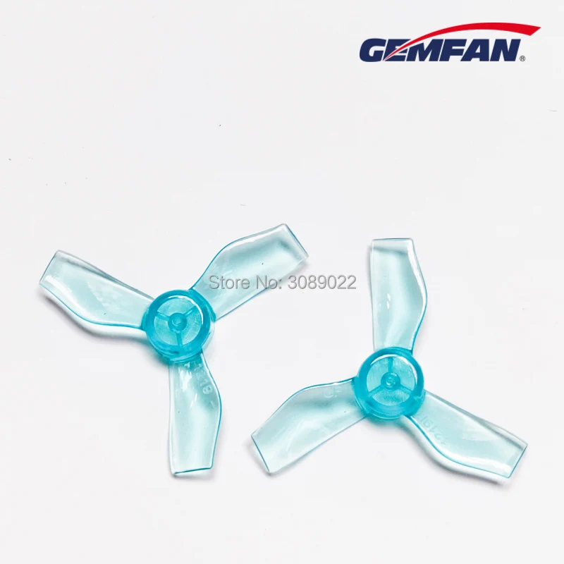 32 шт./16 пар GEMFAN 1219 3 лезвия PC пропеллер 31 мм 0,8 мм/1 мм CW CCW бесщеточный двигатель FPV пропеллеры для 0703-1103 FPV RC Drone