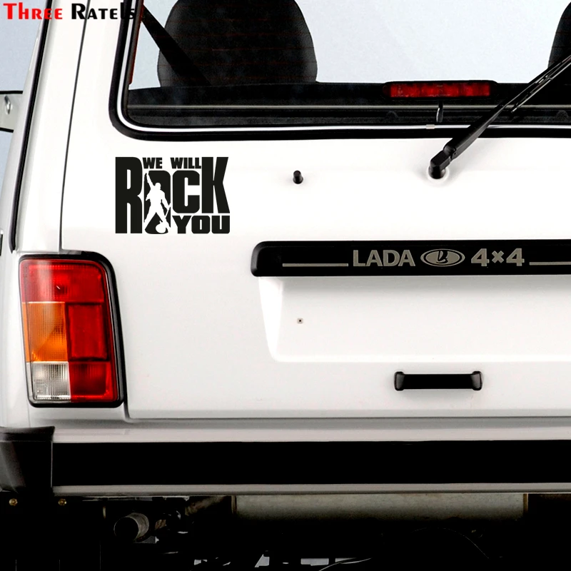 Three Ratels TZ 1371# 15*22см 1 3 шт прикольные наклейки на авто we will rock you мы шокируем вас