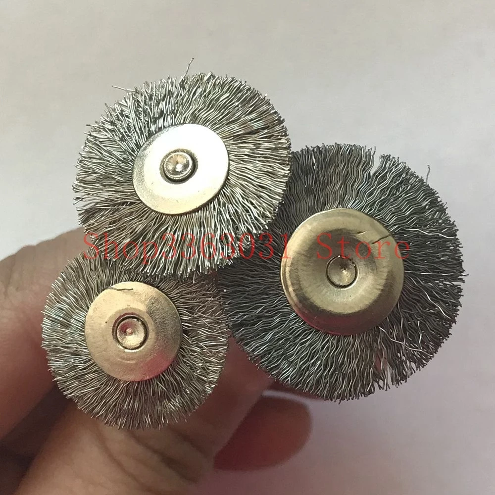 50 шт. Dremel Аксессуары стальная проволочная полировальная щетка шлифовальные
