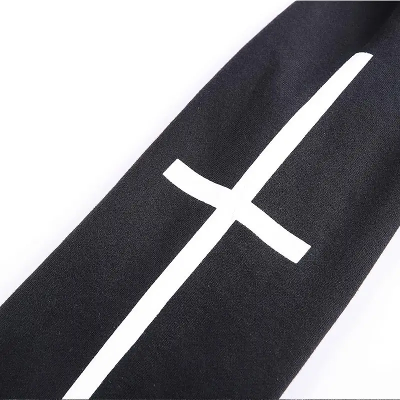 VIISHOW толстовки для мужчин свитер пуловер худи с кожаными вставками хип хоп