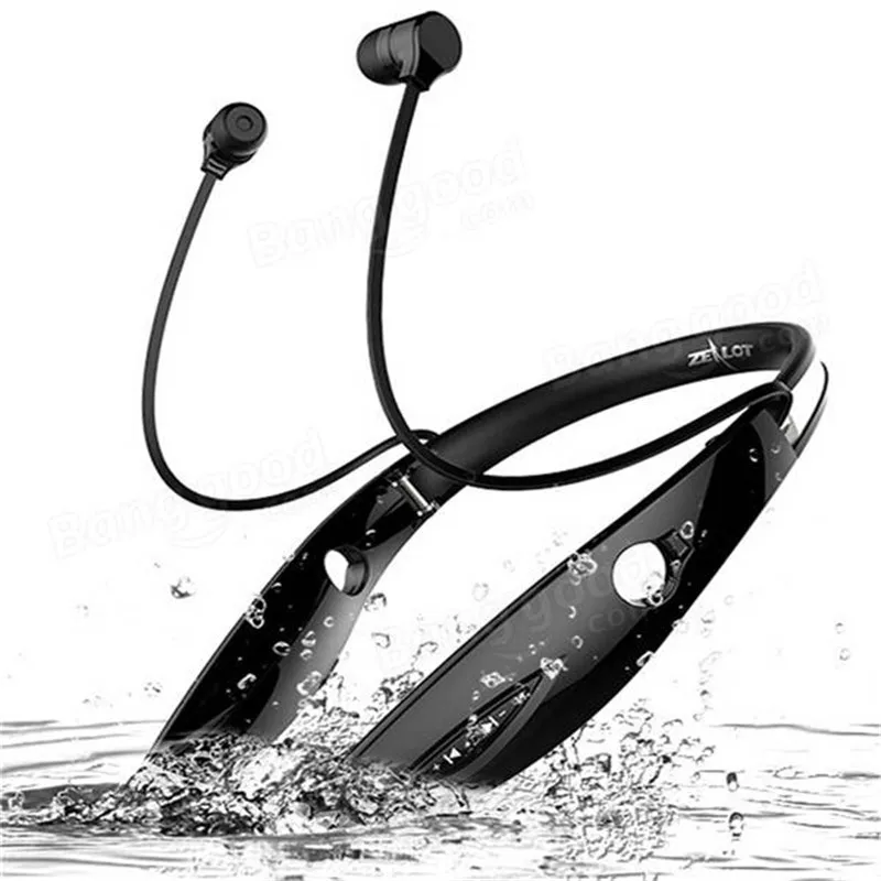 100% H1 bluetooth наушники Спортивная водонепроницаемая беспроводная гарнитура