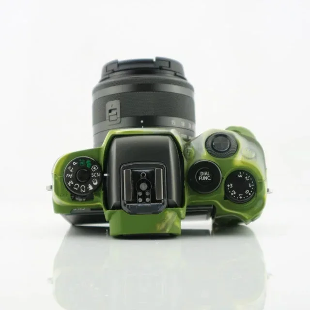 Мягкий силиконовый резиновый защитный корпус для камеры чехол Сумка canon EOSM5 M3 M5 M6