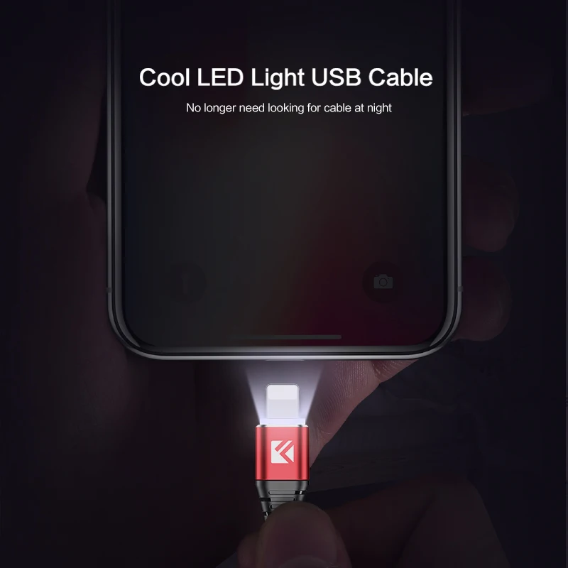 FLOVEME LED Micro USB Cable For Xiaomi Redmi Note 4X 2A Fast Charger Data Sync Samsung S7 S6 Edge Huawei Charging Cabo | Мобильные