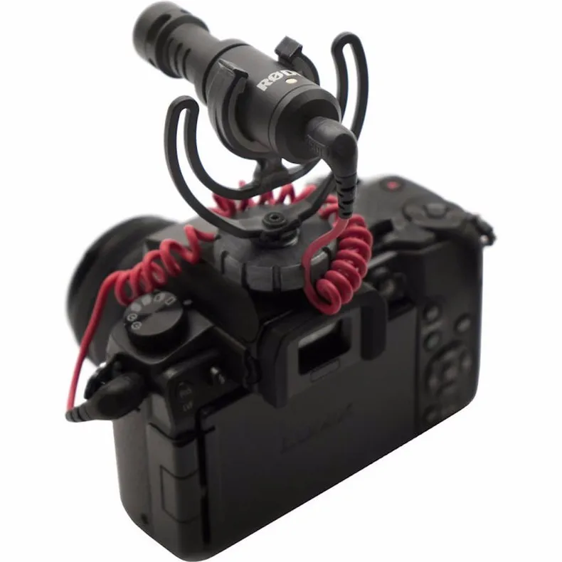 Ехал VideoMicro Компактный На Камере Записи Микрофон для Canon Nikon Sony Lumix DJI Осмо DSLR Камеры