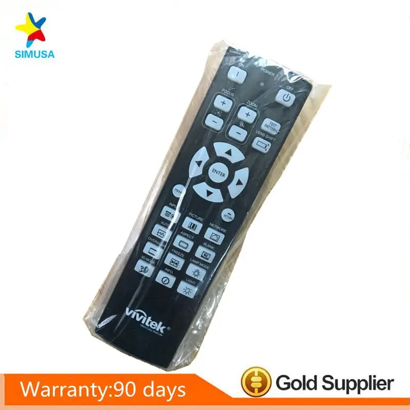 

Brand new original Vivitek DU9000/DU6675/DX6530/DX6030/DX5530/LU8295T projector remote control 50418422