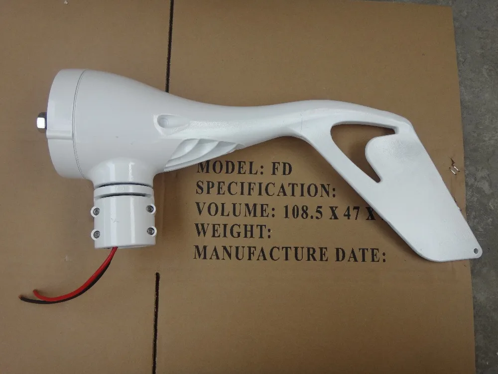 Ветряная мельница 400 Вт 600 5 лезвий низкий Пуск ветряной генератор + контроллер