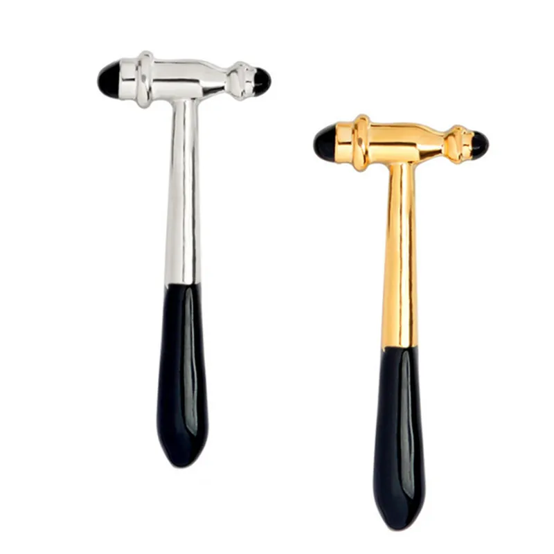 Black Enamel Pin Reflex Hammer Brooch Jewelry Doctor Nurse Medical School Graduation Student Unisex Gift Badge On A Backpack