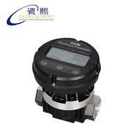 female thread connection 25250 lmin flow range and local lcd display and high accuracy diesel fuel flow meters
