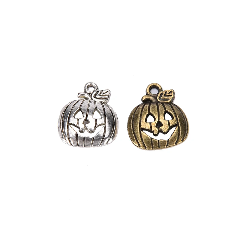 Подвеска в виде тыквы Helloween с фонариком Jack 18*15 мм подвеска античном стиле
