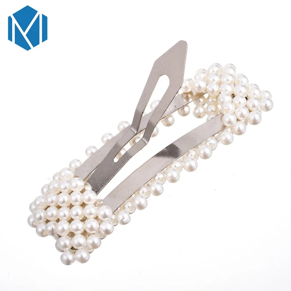Женские заколки для волос MISM Pearls белый головной убор 2 95 дюйма свадебные девочек