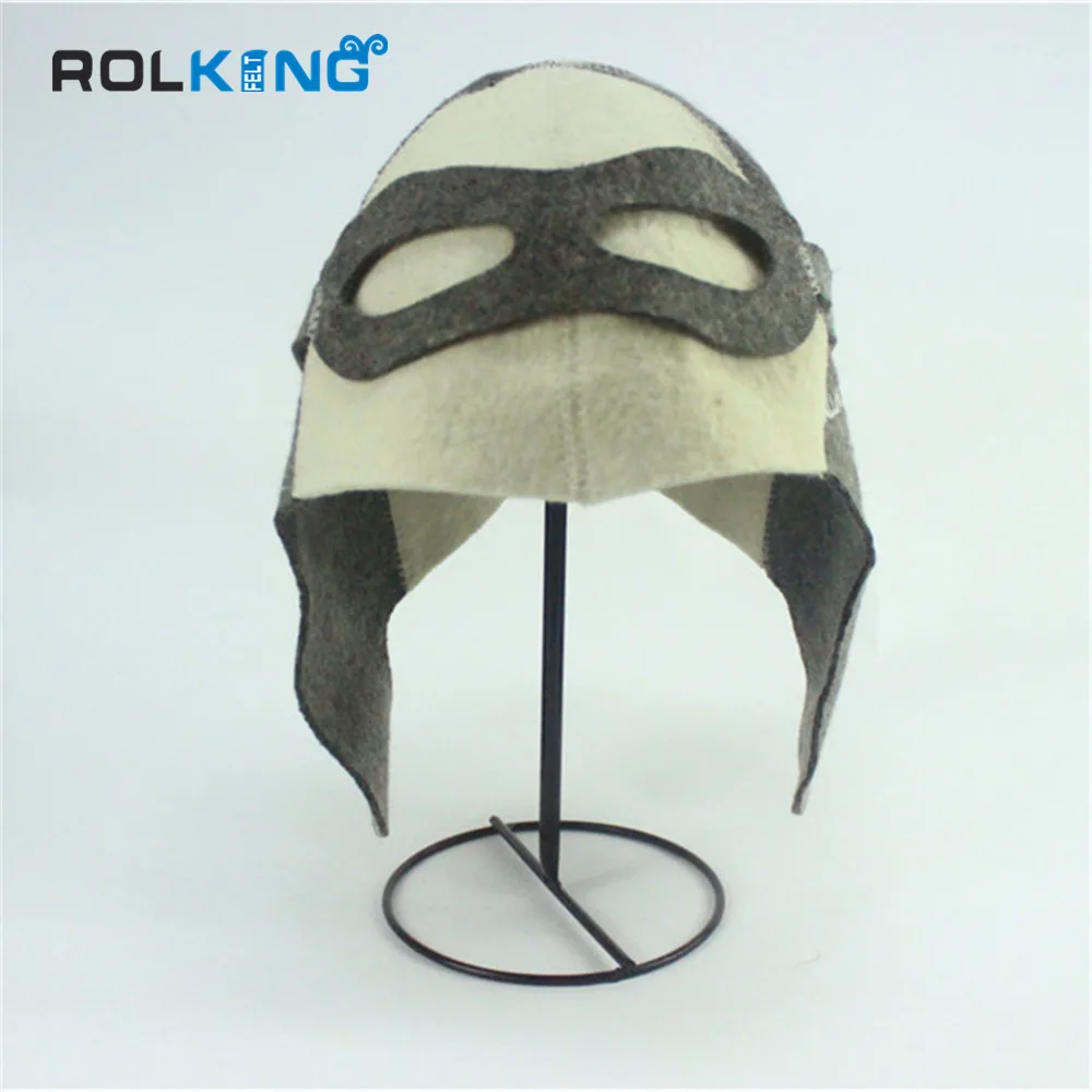 Лидер продаж шерстяного войлока сауна Hat 2 шт. в одной упаковке|sauna hat|pcs |