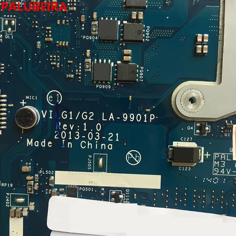 PALUBEIRA Бесплатная доставка Для LA 9901P lenovo G400S Материнская плата ноутбука HM70