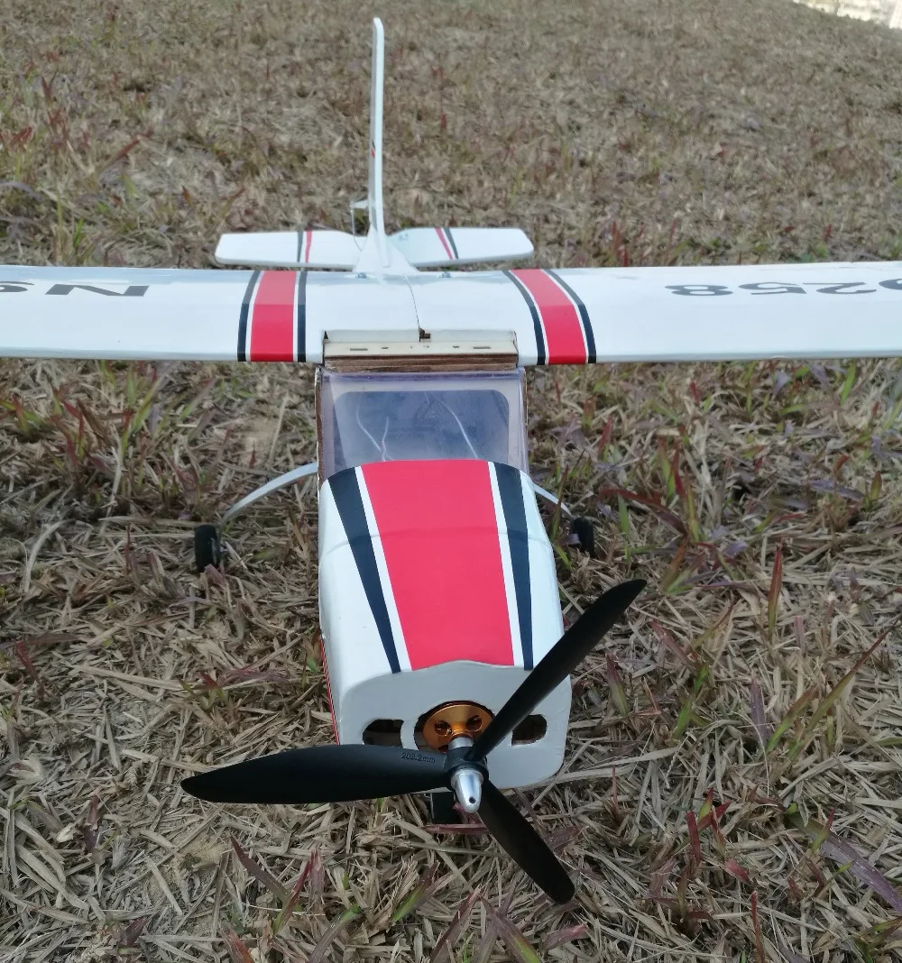 1200 мм DIY Balsa RC самолет комплект Cessna