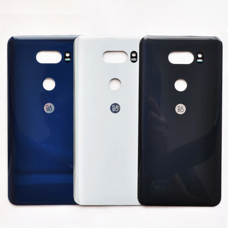 Стеклянная крышка аккумулятора ZUCZUG для LG V30 задняя корпуса с клейкой