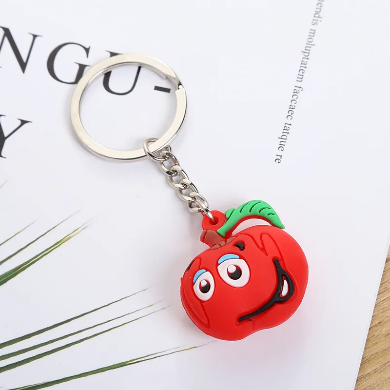 Высокое качество 2019 новый большой Летние фрукты брелок яблоко арбуз Pitaya Pine apple