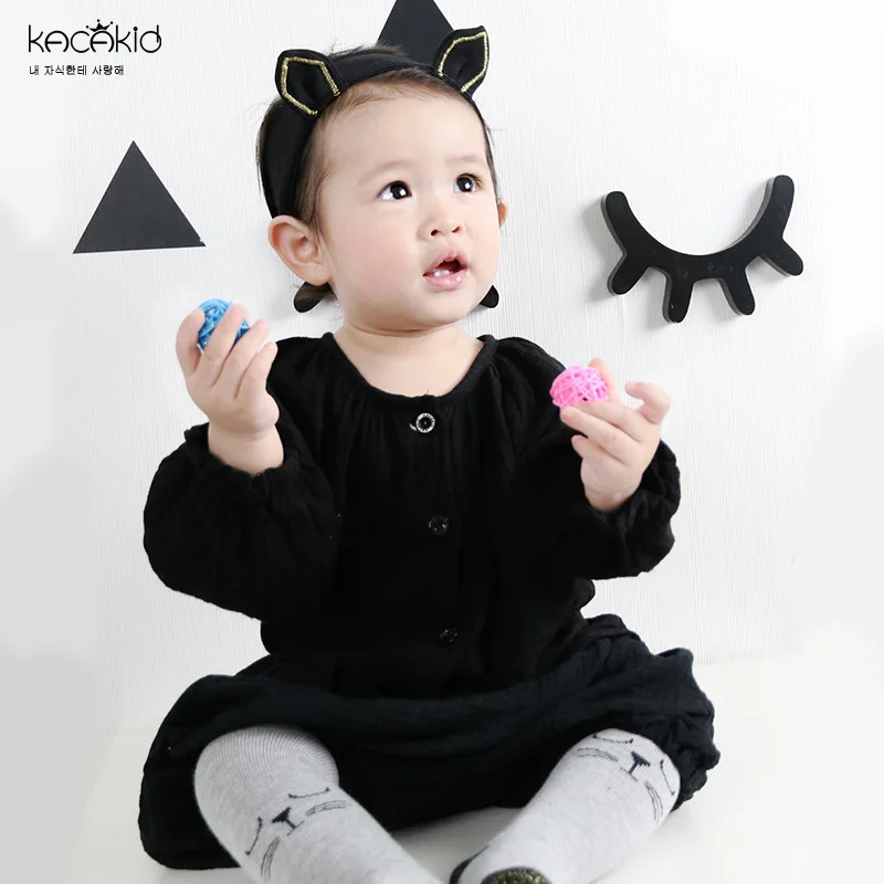 Kacakid/Новые Топы с длинными рукавами для маленьких девочек детские рубашки + шорты