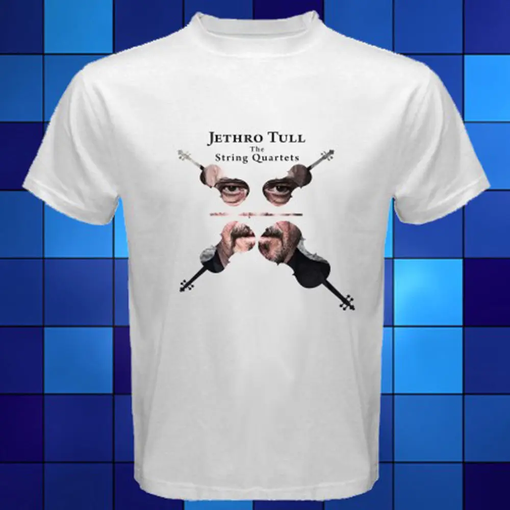 Новинка футболка Jethro Tull The String альбом рок-группы белая размеры от S до 3XL футболки с