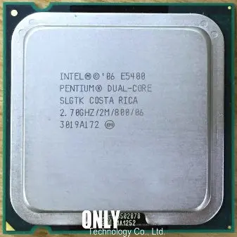 Процессор E5400 для настольного компьютера двухъядерный процессор intel 2 Duo ЦПУ 7 ГГц