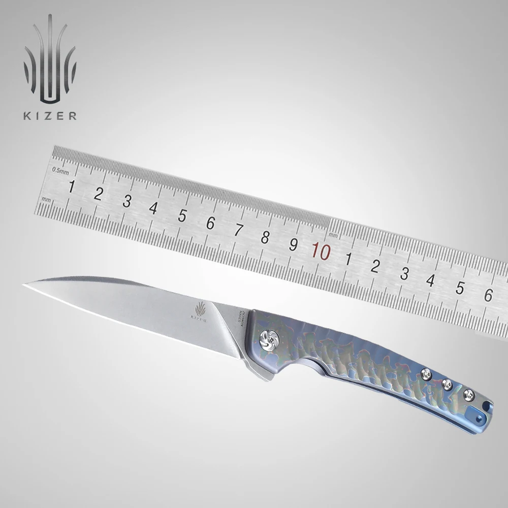 

Складной нож Kizer Ki3457A1/A2 Splinter, новый тонкий карманный нож, ножи от Tomcat, инструмент для кемпинга высокого качества