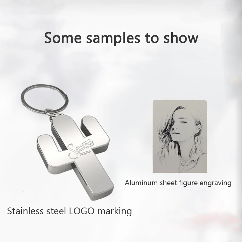 Портативная волоконно оптическая лазерная маркировочная машина AS 20 Вт