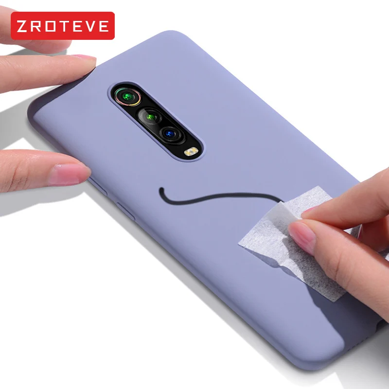 ZROTEVE Cover For Xiaomi Redmi K20 Pro Case Slim TPU Liquid Silicone Back Xiomi |
