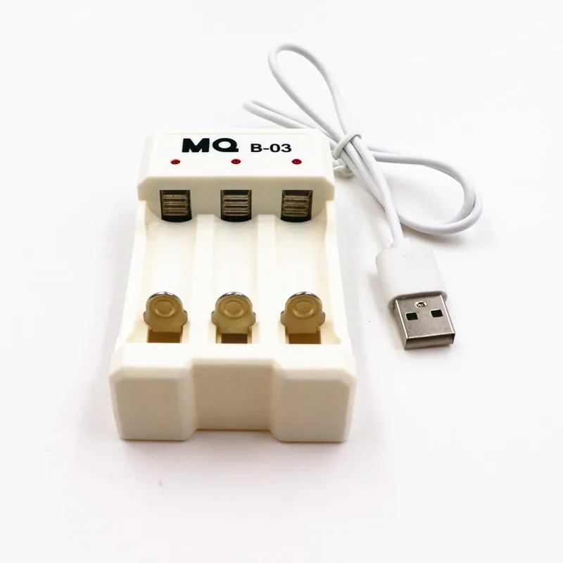 PINTTENEN AAA Rechargeable Battery NiMH 1.2V 1800mAh+USB Universal Smart 3-Slot AA/AAA Charger | Электроника
