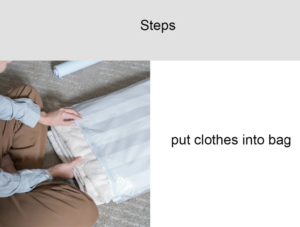 Xiaomi Chainlink Smart Storage Bag Vacuum Pumping Compression Organizer Bag With QR Code App Phone Remote Control Smart Bag