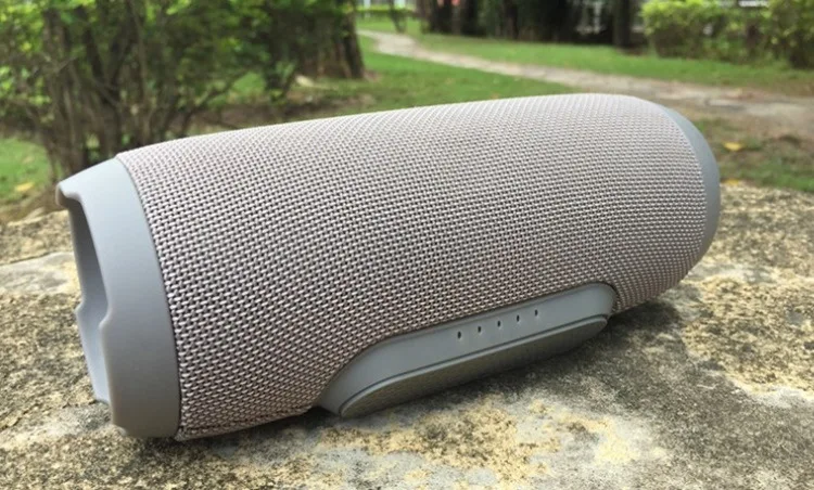 Серый Беспроводной Bluetooth динамик HIFI мини водонепроницаемый сабвуфер Портативный Открытый Bluetooth динамик спортивный динамик 6 цветов - Цвет: Серый