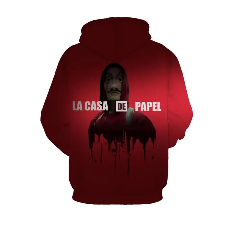 Деньги Heist House of Paper La Casa De Papel Косплэй Сальвадор Дали Объёмный рисунок (3D-принт)