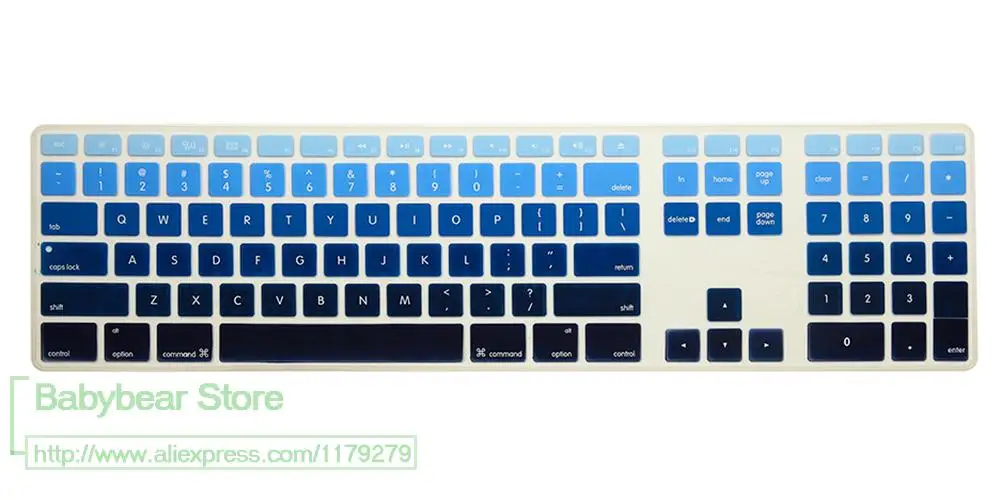 Градиентная крышка клавиатуры для Apple iMac G6 21 5 27 дюймов настольные защитная