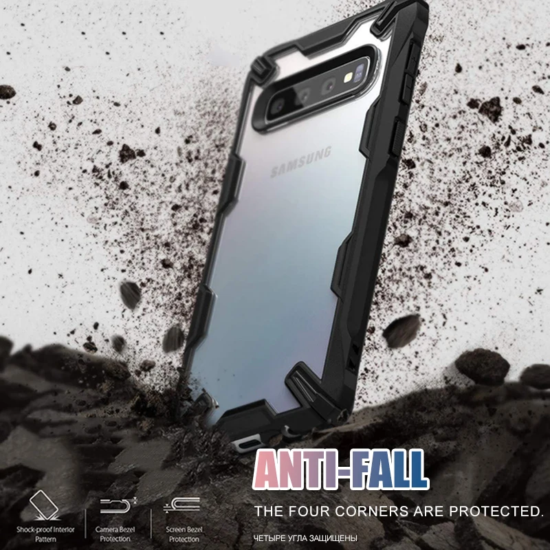 Роскошный армированный силиконовый чехол-бампер для samsung Galaxy S9 S10 Lite Plus