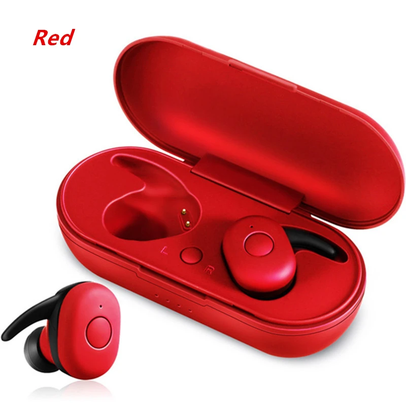 TWS Wireless Charge Support Earphones Earphone Bluetooth 5.0 Earbuds headset Handsfree Headphone Sports Gaming | Электроника