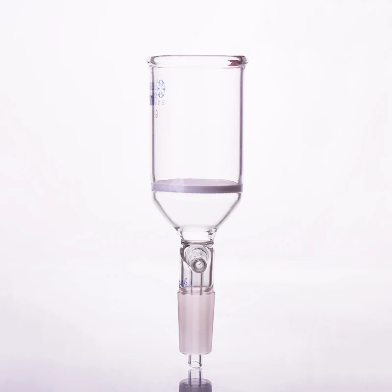 Filtration funnel with grinding mouth sand board Capacity 150ml Joint 24/40 Sand specifications G3 Bush | Канцтовары для офиса и