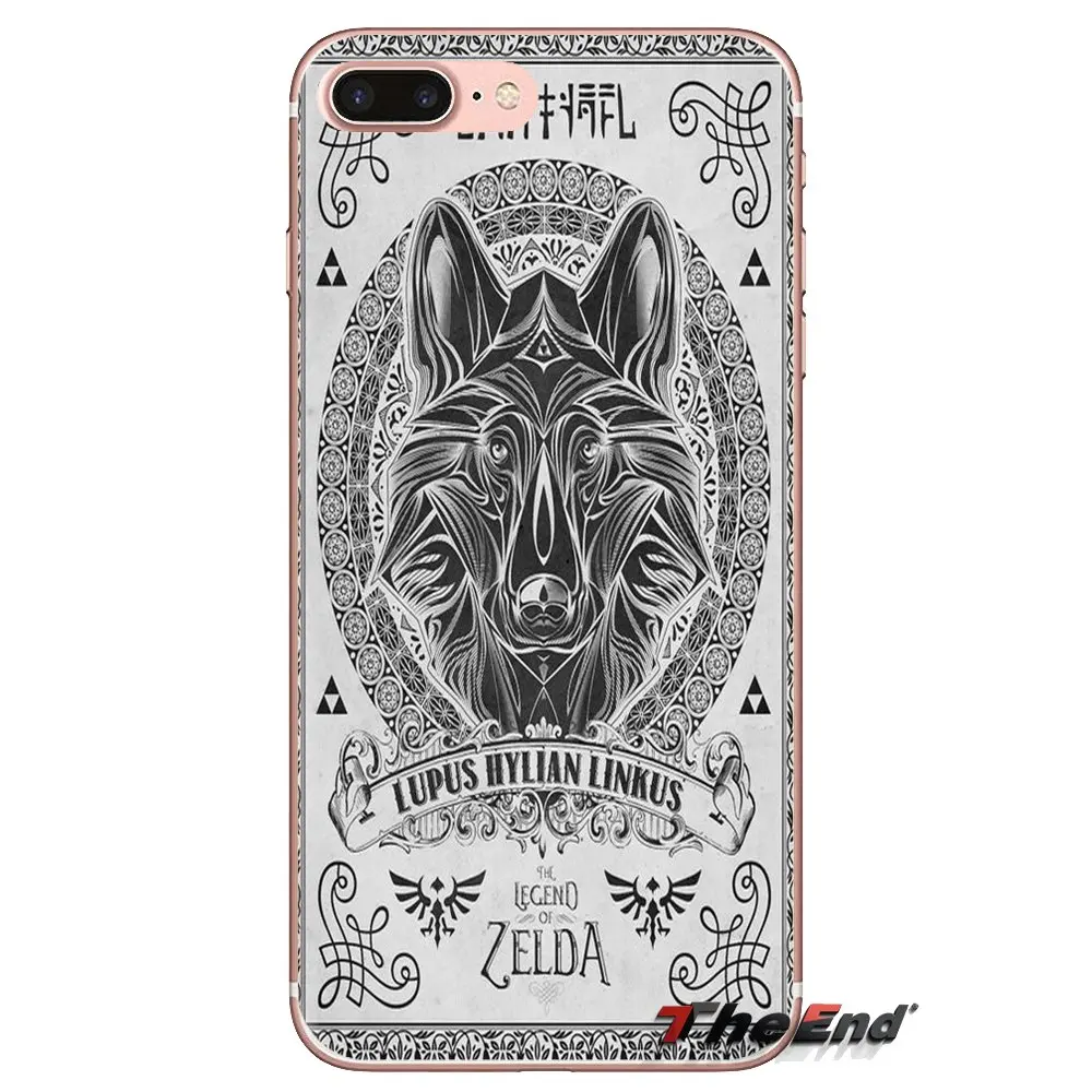Legend Of Zelda Twilight Wolf Link Line для Samsung Galaxy A3 A5 A7 A9 A8 Star A6 Plus 2018 2015 2016 2017 прозрачные чехлы из