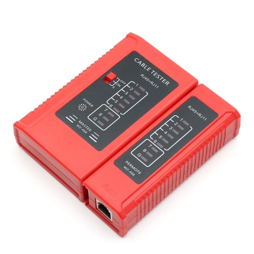 Xintylink Сеть rj45 тестер инструмент провода RJ11 rj12 8p 6p телефонный кабель 8p8c 6p4c ethernet основной удаленный последовательный тест