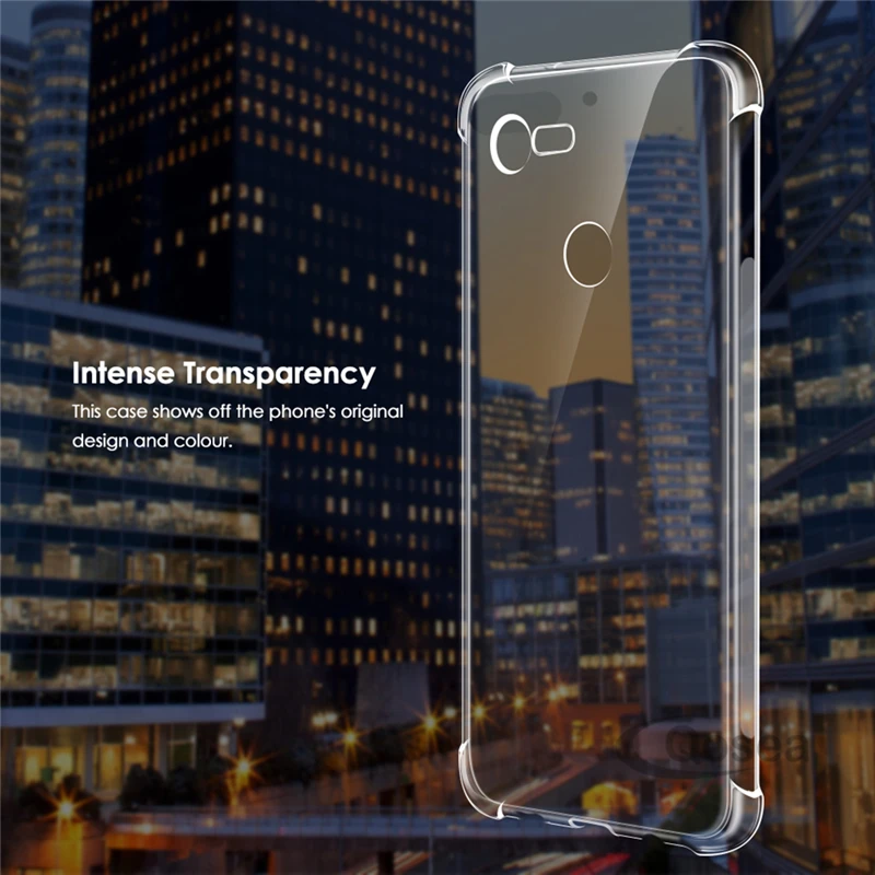Qosea для Google Pixel 3 XL чехол прозрачный тонкий мягкий силиконовый Ультра прозрачная