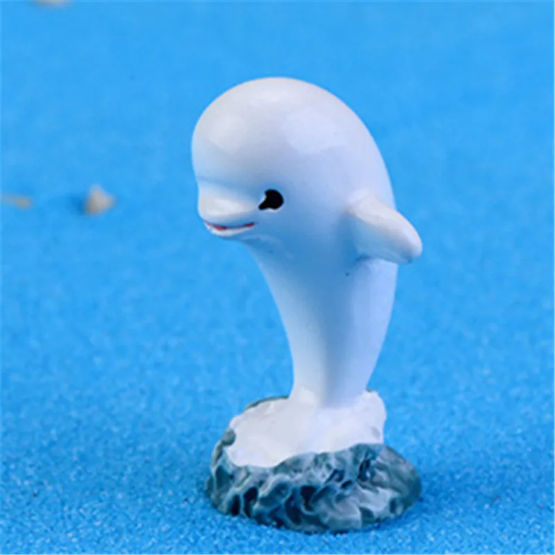 ZOCDOU милый Дельфин Porpoise Delphis морская рыба маленькая статуя украшения аксессуары