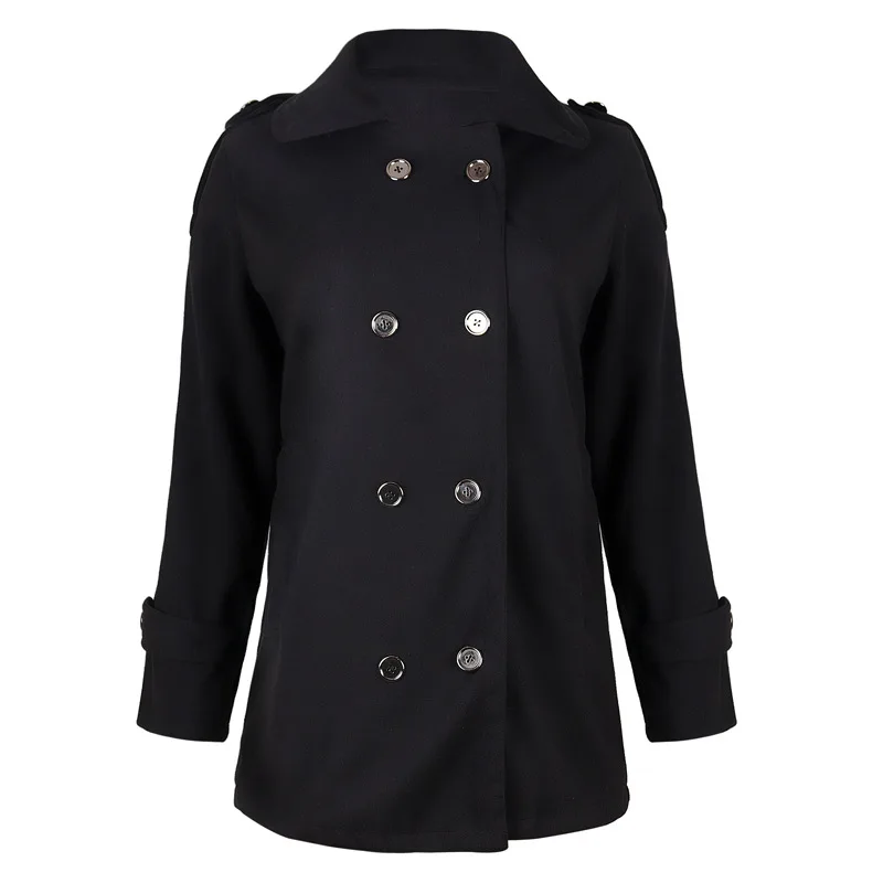 

1PC Trench Coat for Women Double Breasted Loose Fit Long Spring Coat Casaco Feminino Abrigos Mujer Autumn Outerwear