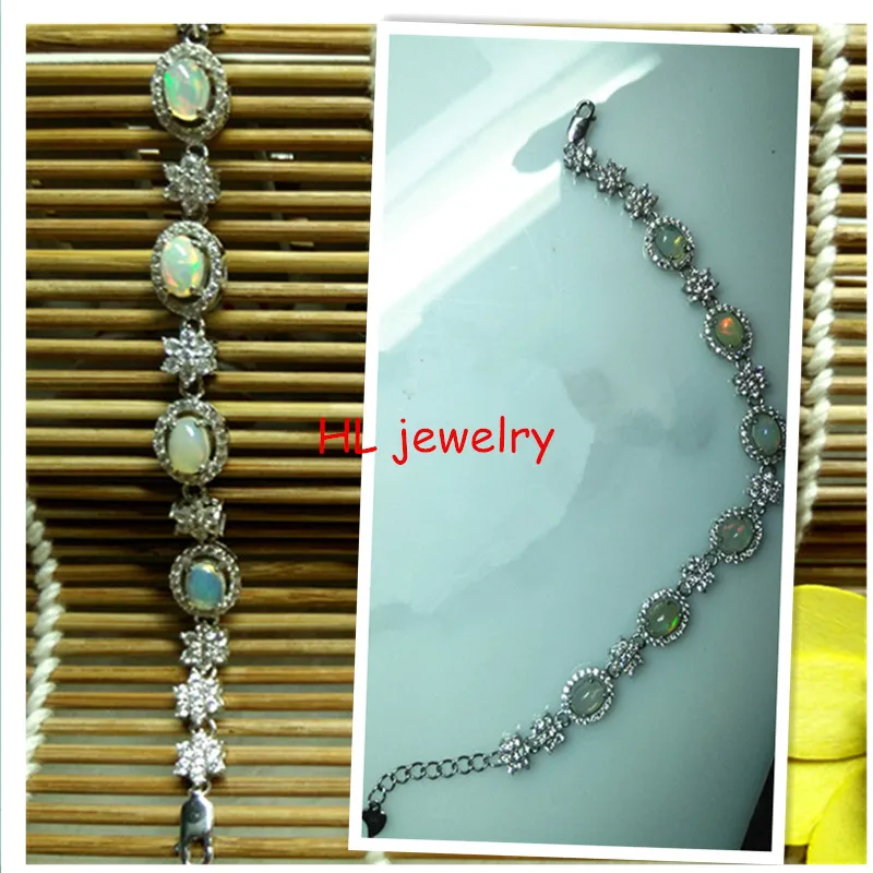 Благородный натуральный огненный опал ювелирное изделие из стерлингового