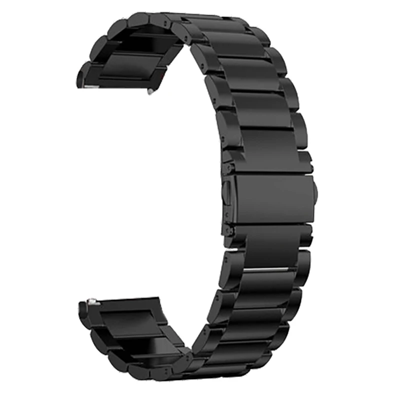 black Ширина ремешка 18 мм Миланская петля браслет для HUAWEI TalkBand B5 нержавеющая сталь регулируемый размер Бабочка Пряжка ремешок - Цвет ремешка: black