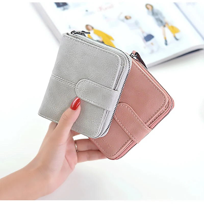 Женский короткий кошелек дизайнерский Кошелек для монет 2019 | Багаж и сумки