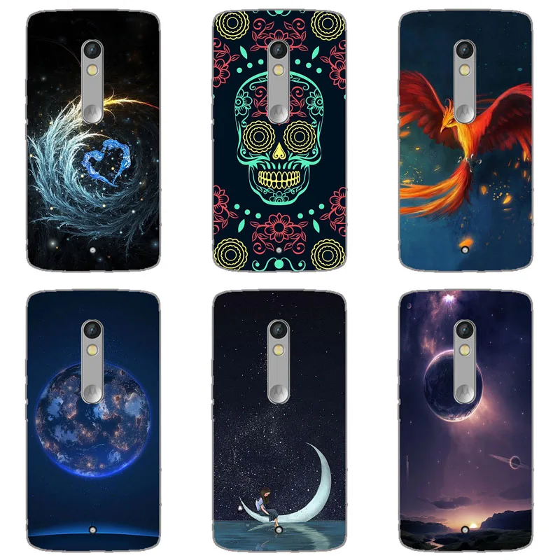 Чехол для motorola MOTO X Play мягкий силиконовый чехол из мягкого ТПУ с рисунком кота Lenovo