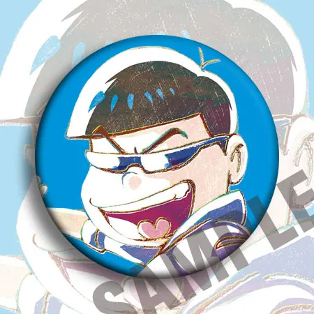 Значок аниме 58 мм значок Osomatsu san Jyushimatsu Matsuno брошь акриловая декоративная