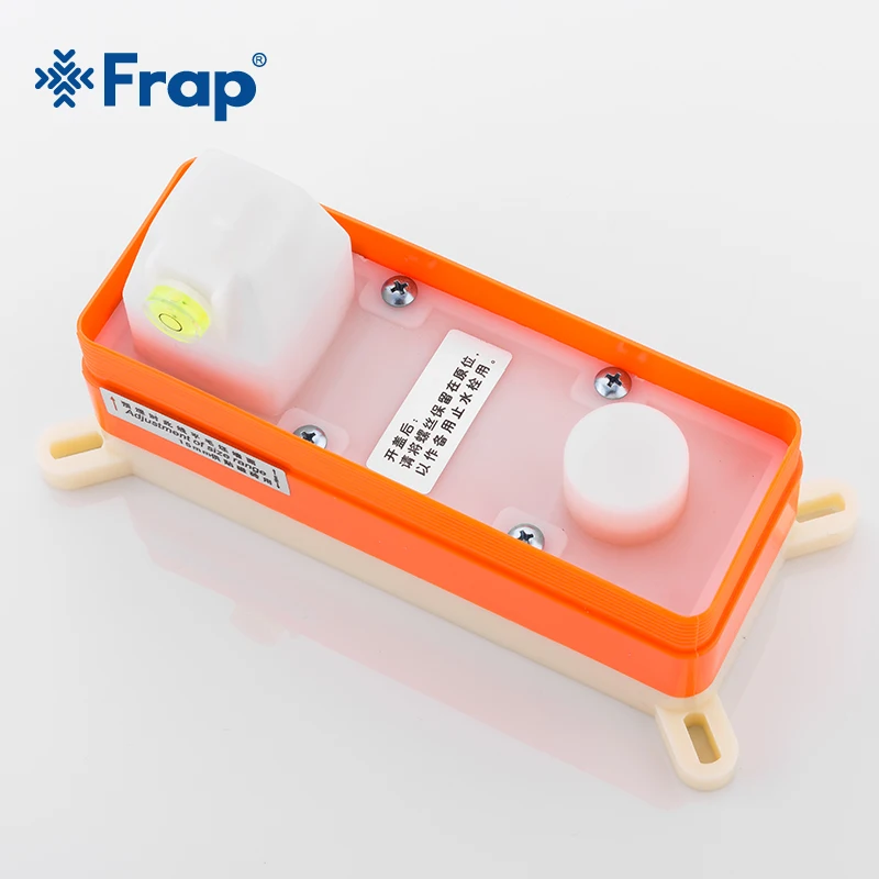 Настенный смеситель для ванной FRAP Y10051 квадратный хромированный латунный кран