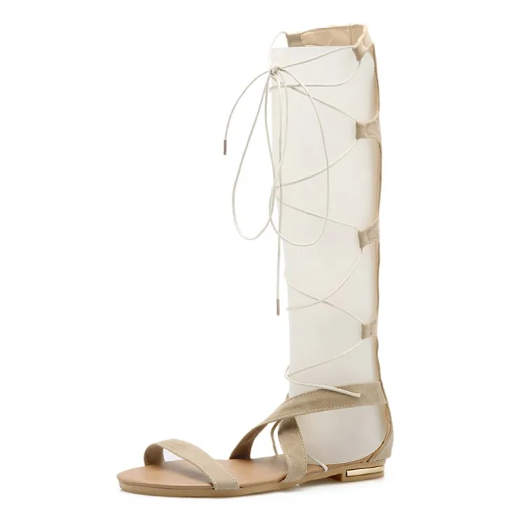 Женская обувь Сандалии гладиаторы Модная женская размера плюс 34 43 и выше Обувь 2017