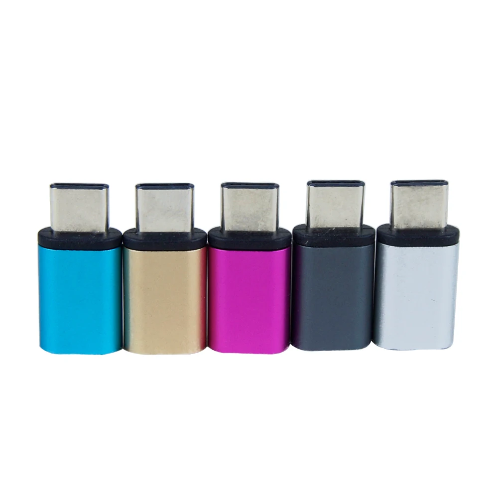 Perlinta 5 шт./пакет смешивания Цвет Тип C Мужской к разъему Micro USB3.1 для USB Женский