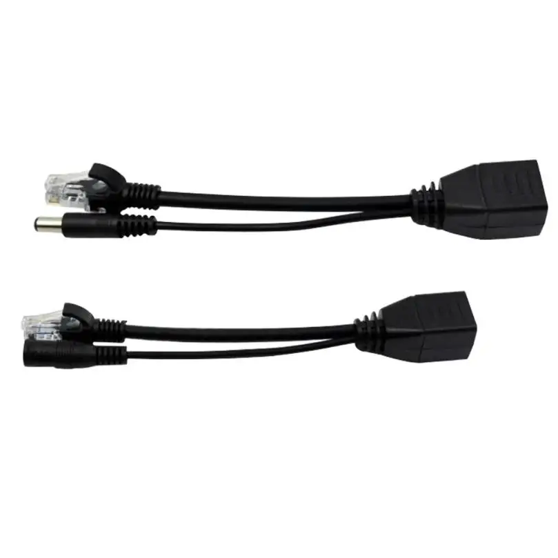 Hiseeu POE Splitter кабель адаптер клейкие ленты экранированный коммутатор инжектор
